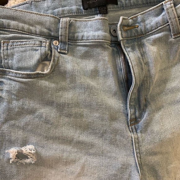 Kendall & Kylie Light Blue Ripped Boyfriend Jeans - Picture 6 of 7